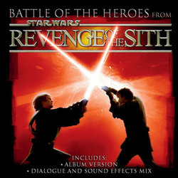 Battle of the Heroes from Star Wars Revenge of the Sith Soundtrack (John Williams) - CD cover