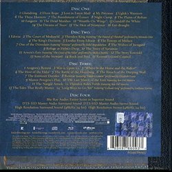 The Lord of the Rings: The Two Towers Soundtrack (Howard Shore) - CD Back cover