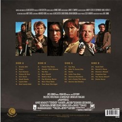 Young Guns II Soundtrack (Alan Silvestri) - CD Back cover