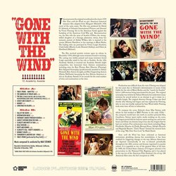 Gone With The Wind Soundtrack (Max Steiner) - CD Trasero