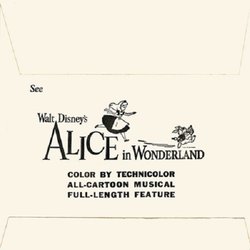 Alice in Wonderland Bande Originale (Various Artists, Oliver Wallace) - cd-inlay