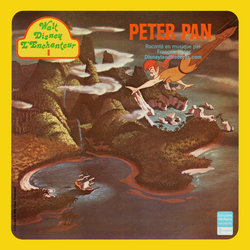 Peter Pan Soundtrack (Various Artists, Francois Perier, Oliver Wallace) - CD cover