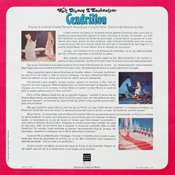 Cendrillon Soundtrack (Stanley Andrews, Various Artists, Franois Prier, Paul J. Smith, Oliver Wallace) - CD Back cover