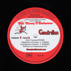 Cendrillon Bande Originale (Stanley Andrews, Various Artists, Franois Prier, Paul J. Smith, Oliver Wallace) - cd-inlay
