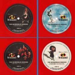 The Incredibles Soundtrack (Various Artists, Michael Giacchino) - cd-cartula