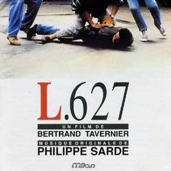 L.627 Soundtrack (Philippe Sarde) - CD cover