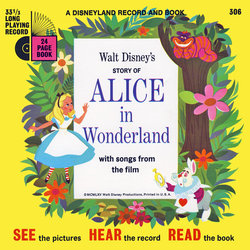 Alice in Wonderland Soundtrack (Various Artists, Robie Lester, Oliver Wallace) - CD cover
