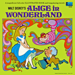 Alice In Wonderland Soundtrack (Various Artists, Darlene Gillespie, Oliver Wallace) - CD cover