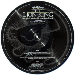 The Lion King Soundtrack (Various Artists, Kevin Bateson, Allister Brimble, Patrick J. Collins, Matt Furniss, Frank Klepacki, Dwight K. Okahara, Hans Zimmer) - cd-inlay