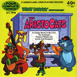 The AristoCats Soundtrack (George Bruns, Phil Harris, Mike Sammes Singers) - CD cover