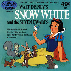 Snow White and the Seven Dwarfs Soundtrack (Various Artists, Adriana Caselotti, Frank Churchill, Leigh Harline, Paul J. Smith) - CD cover