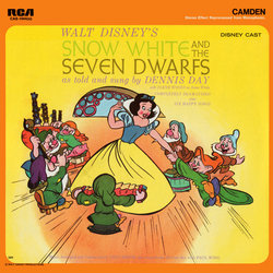 Snow White and the Seven Dwarfs Soundtrack (Frank Churchill, Dennis Day, Leigh Harline, Paul J. Smith, Paul Wing, Ilene Woods) - CD cover