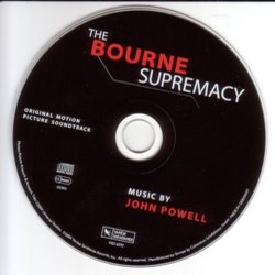 The Bourne Supremacy Soundtrack (Moby , John Powell) - cd-inlay