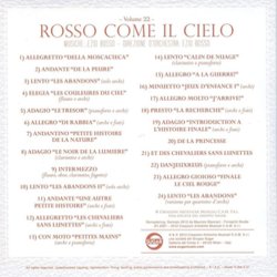 Rosso Come Il Cielo Soundtrack (Ezio Bosso) - CD Achterzijde