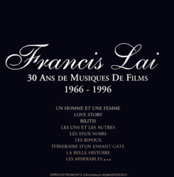 30 Years of Film Music 1966 - 1996 Soundtrack (Francis Lai) - Cartula