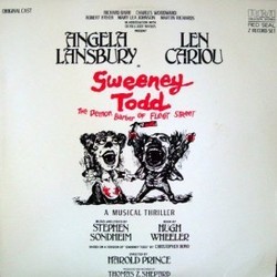Sweeney Todd  Soundtrack (Stephen Sondheim) - CD cover