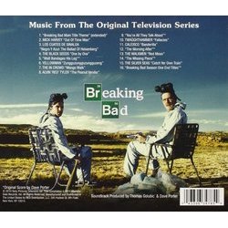 Breaking Bad Soundtrack (Various Artists, Dave Porter) - CD Back cover