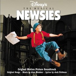 Newsies Soundtrack (Various Artists, Jack Feldman, Alan Menken) - CD cover