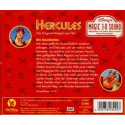 Hercules Soundtrack (Various Artists) - CD Back cover