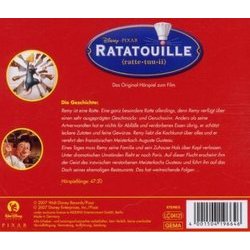 Ratatouille Soundtrack (Various Artists) - CD Back cover