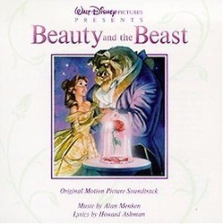 Beauty and the Beast Soundtrack (Howard Ashman, Original Cast, Alan Menken) - CD cover
