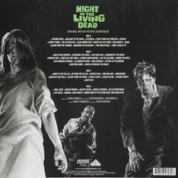 Night of the Living Dead Soundtrack (Various Artists) - CD Trasero