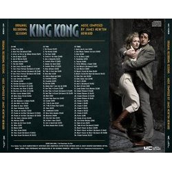 King Kong Soundtrack (James Newton Howard) - CD Trasero