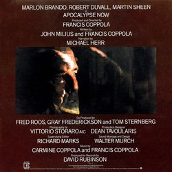 Apocalypse Now Soundtrack (Carmine Coppola, Francis Ford Coppola) - CD Back cover