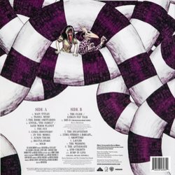 Beetlejuice Soundtrack (Danny Elfman) - CD Achterzijde