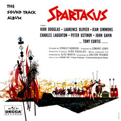 Spartacus Soundtrack (Alex North) - CD Achterzijde