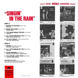 Singin' In The Rain Soundtrack (Various Artists, Lennie Hayton) - CD Back cover