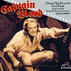 Captain Blood: Classic Film Scores for Errol Flynn Soundtrack (Hugo Friedhofer, Erich Wolfgang Korngold, Max Steiner, Franz Waxman) - CD cover