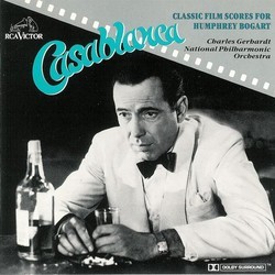 Casablanca: Classic Film Scores for Humphrey Bogart Soundtrack (Frederick Hollander, Mikls Rzsa, Max Steiner, Franz Waxman, Victor Young) - CD cover