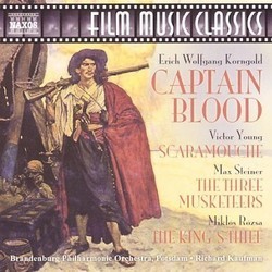 Captain Blood Soundtrack (Mikls Rzsa, Max Steiner, Victor Young) - CD cover