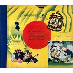 Pinocchio Soundtrack (Leigh Harline, Ned Washington) - cd-inlay