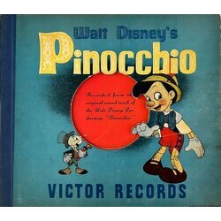 Pinocchio Soundtrack (Leigh Harline, Ned Washington) - CD cover