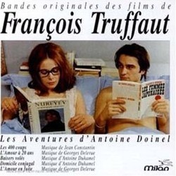 Bandes Originales des Films de Franois Truffaut Soundtrack (Jean Constantin, Georges Delerue, Antoine Duhamel) - CD cover