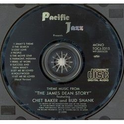 Theme music from The James Dean Story Soundtrack (Various Artists, Chet Baker, Leith Stevens) - cd-inlay