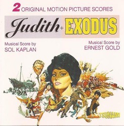 Judith + Exodus Soundtrack (Ernest Gold, Sol Kaplan) - CD cover