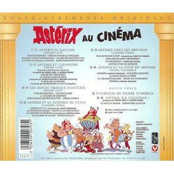 Astrix au Cinma Soundtrack (Grard Calvi, Michel Colombier, Vladimir Cosma) - CD Achterzijde