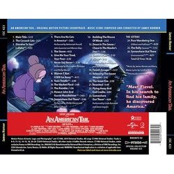 An American Tail Soundtrack (James Horner) - CD Back cover