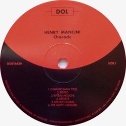 Charade Bande Originale (Henry Mancini) - cd-inlay