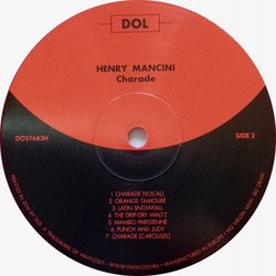 Charade Soundtrack (Henry Mancini) - cd-inlay