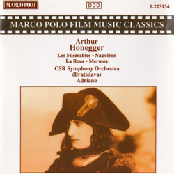 Honegger Film Music Soundtrack (Arthur Honegger) - CD cover