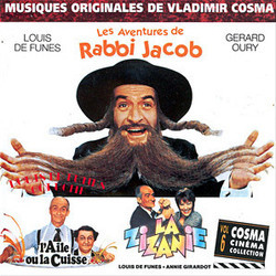 Les Aventures de Rabbi Jacob / L'Aile ou la cuisse / La Zizanie Soundtrack (Vladimir Cosma) - CD cover