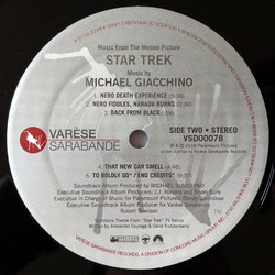 Star Trek Soundtrack (Michael Giacchino) - cd-inlay