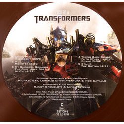 Transformers: Dark of the Moon Soundtrack (Various Artists, Jeff Broadbent, Steve Jablonsky) - cd-inlay