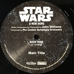 Star Wars: A New Hope Soundtrack (John Williams) - cd-inlay