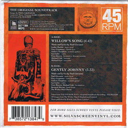 The Wicker Man: Willow's Song / Gently Johnny Soundtrack (Various Artists, Paul Giovanni) - CD Back cover