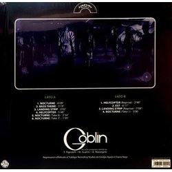 Notturno Soundtrack ( Goblin, Maurizio Guarini, Agostino Marangolo, Antonio Marangolo, Fabio Pignatelli) - CD Back cover